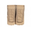 8FIELDS Double 5.56 Magazine Pouch with Velcro Flap - Coyote
