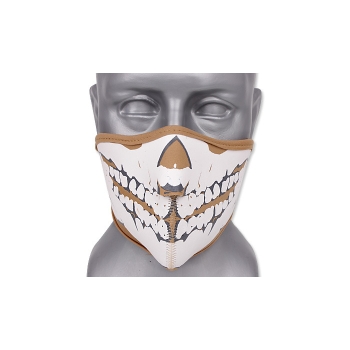 101 Inc. - Maska neoprenowa 3D Skull - Coyote Brown - 219292-CB