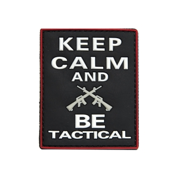 101 INC - Naszywka 3D PVC Keep calm and be tactical
