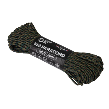 Atwood Rope - Linka MFG 550 Paracord - 10 m -  U.S. Woodland - CD-PC1-NL-03