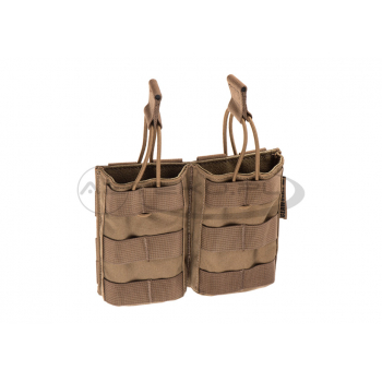 Clawgear - Ładownica M4/AK 5.56mm Open Double Mag Pouch Core - Coyote