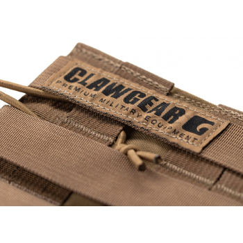 Clawgear - Ładownica M4/AK 5.56mm Open Double Mag Pouch Core - Coyote