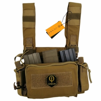 Conquer - Kamizelka taktyczna MPC Micro chest rig - Coyote Brown