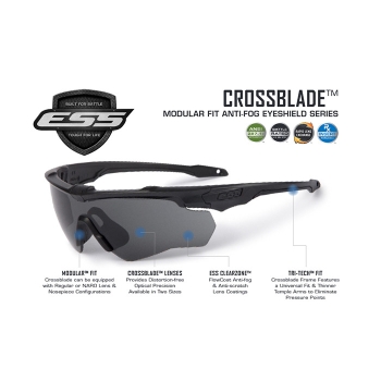 ESS - Okulary Crossblade NARO Unit Issue Kit - EE9034-01