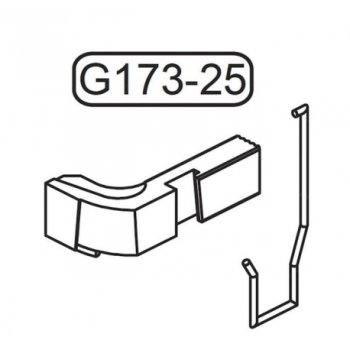 GHK - Część zamienna G173-25 - zatrzask magazynka - do Glock G17 Gen3