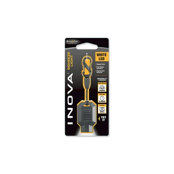 INOVA - Squeeze Light LED Keychain Light - White LED - SQL2-02-R3
