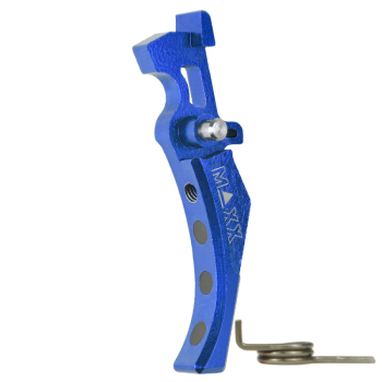 Maxx Model - Język spustowy CNC Aluminum Advanced Speed Trigger (Style D) - Blue