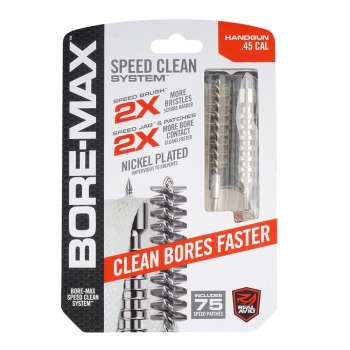 Real Avid - Zestaw do czyszczenia broni Bore Max Speed Clean System - .45 - AVBMSET45