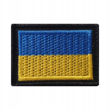 ULT - Flaga haftowana - Ukraina - 55x38 mm