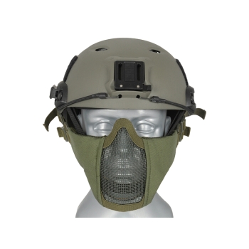 ULT Maska Stalker Evo z montażem do hełmu FAST - Olive Drab
