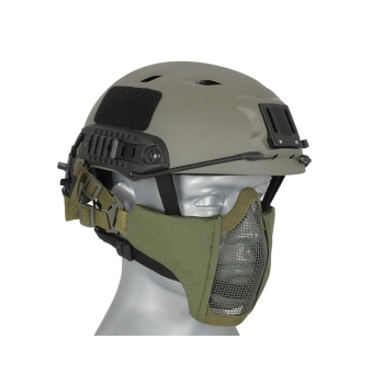 ULT Maska Stalker Evo z montażem do hełmu FAST - Olive Drab