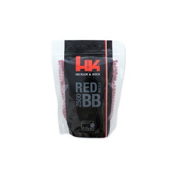 Umarex - Kulki BB H&K Red Battle - 0,20g - 2500szt. - Czerwony -2.6112