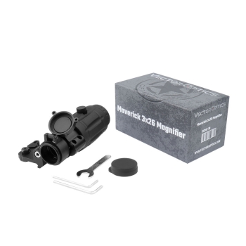 Vector Optics - Magnifier Maverick 3x26 z montażem QD - SCMF-10