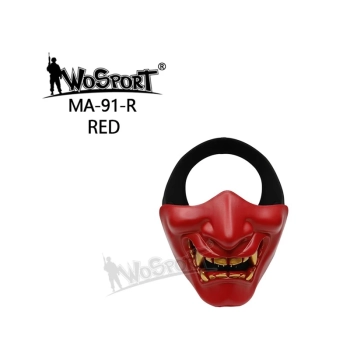 WoSport - Maska Samurai/Devil - Red