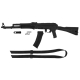 GS - Atrapa broni karabinka AK-74M AK47 / AK74 - Czarna - DS-6017