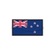 JTG - Naszywka 3D PVC - Flaga Nowa Zelandia - Color