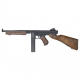 King Arms - Thompson M1A1 Military - Wood