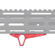 Metal - Aluminiowy chwyt Hand Stop na Key-Mod i M-Lok - Red