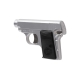 SRC - Replika pistoletu GGH0401 - srebrna