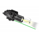 WADSN - Latarka taktyczna na pistolet X400 Ultra Pistol Light z zielonym laserem - Black