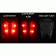 WoSport - Światło Sygnalizacyjne do Hełmu - TAN (czerwone światło + IR)