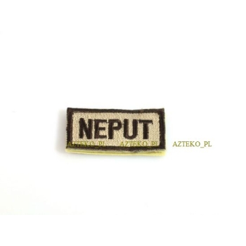 Morale Patches - NEPUT  50x25 mm TAN