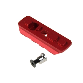 ACME -3 slotowa szyna montażowa Key-Mod  - Red