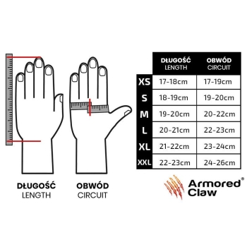Armored Claw - Rękawice taktyczne Quick Release™ Hot Weather - czarne