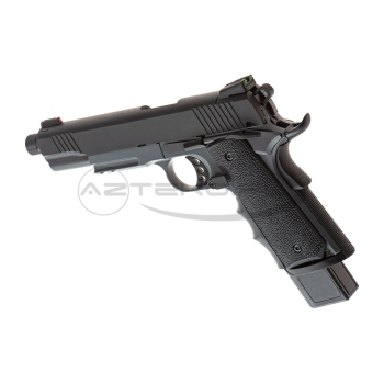 Army - Replika pistoletu M1911 Extended Tactical Full Metal GBB - Desert