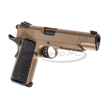 Army - Replika pistoletu M1911 Tactical Full Metal GBB - Desert