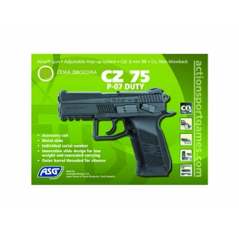 ASG - CZ 75 P-07 DUTY - CO2 NB - 16718