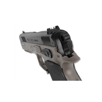 ASG - Replika pistoletu CZ 75D Compact - DualTone FDE - Sprężynowy - 18603