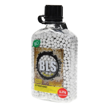 BLS - Kulki 0,25g Bio w butelce - 2000 sztuk