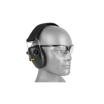 Caldwell - Zestaw aktywne ochronniki słuchu E-Max® Low Profile z okularami ochronnymi - 487309