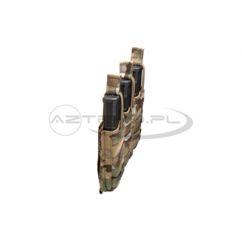 Clawgear - Ładownica M4/AK 5.56mm Open Triple Mag Pouch Core - Multicam