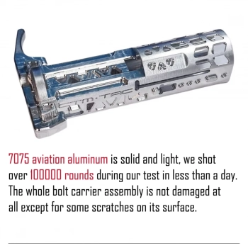 CTM - Aluminiowy Advanced Bolt V2 do AAP01/C - Blue