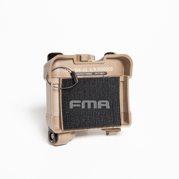FMA - Pojemnik na baterie do PVS-31 z diodą IR - TAN