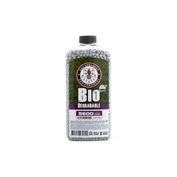 G&G - Butelka kulek BIO 0,33g (5600 w butelce) - szare