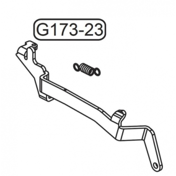 GHK - Część zamienna G173-23 - Steel Trigger Connector Set - do Glock G17 Gen3