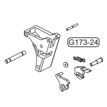GHK - Część zamienna G173-24 - Hammer Assy - do Glock G17 Gen3