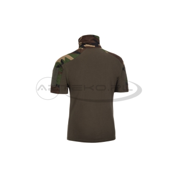Invader Gear - Koszula Combat Shirt krótki rękaw - Woodland