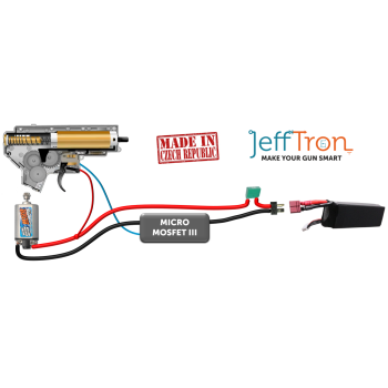 JeffTron - Micro mosfet III z okablowaniem