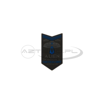 JTG - Naszywka 3D PVC - Alien Invasion Tactical - Blue