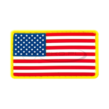 JTG - Naszywka 3D PVC - Flaga US - Color