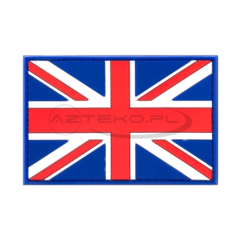 JTG - Naszywka 3D PVC - Flaga Wielka Brytania - Color