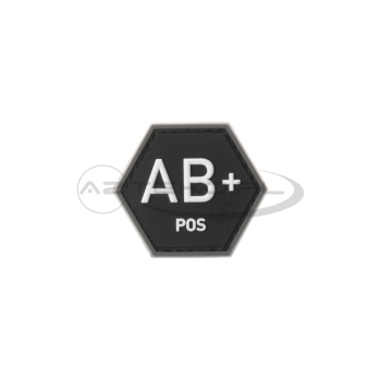JTG - Naszywka 3D PVC - Hexagon grupa krwi AB Pos - SWAT