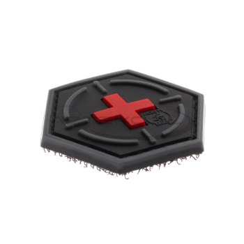 JTG - Naszywka 3D PVC - Hexagon Tactical Medic - Blackmedic