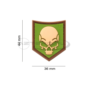 JTG - Naszywka 3D PVC - SOF Skull Emblemat - Multicam