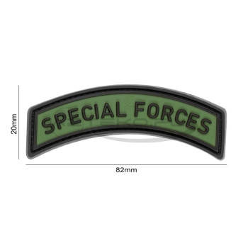 JTG - Naszywka 3D PVC - Special Forces - Forest