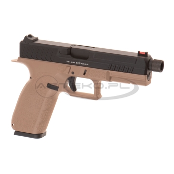 KJW - Replika pistoletu KP-13 TBC Metal Version GBB - Tan